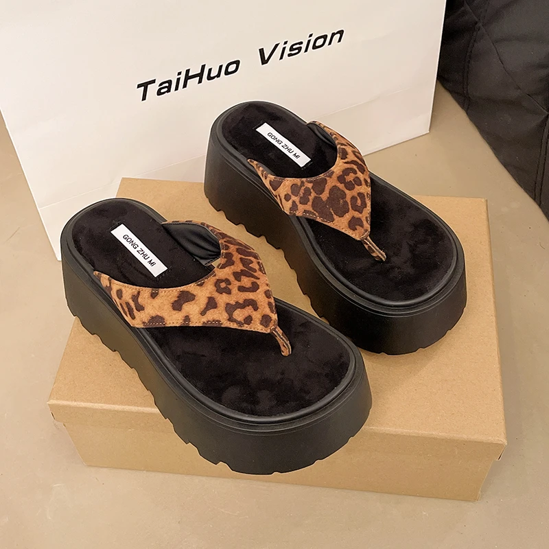 Leopard Women Sandals Platform Slippers Flats Summer Shoes 2025 Casual Open Toe Flip Flops Fashion Dress Slides Mujer Sandalias
Leopard Women Sandals Platform Slippers Flats Summer Shoes 2025 Casual Open Toe Flip Flops Fashion Dress Slides Mujer Sandalias