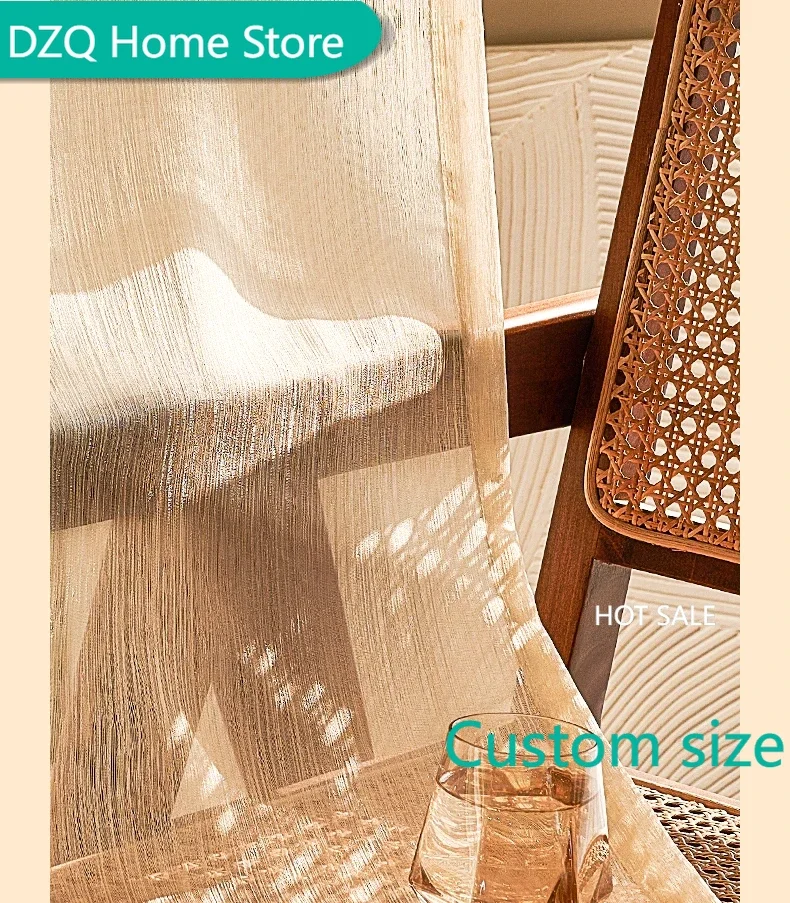 French streamer champagne tulle Bling bling curtain living room balcony bay tulle semi-shading dream sheer curtains custom size
French streamer champagne tulle Bling bling curtain living room balcony bay tulle semi-shading dream sheer curtains custom size