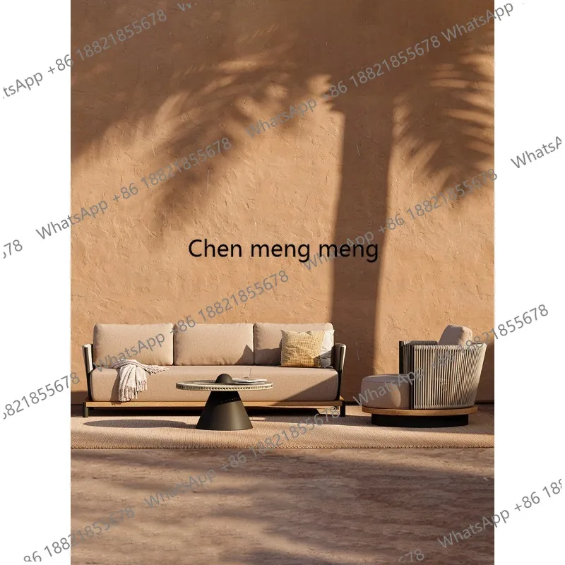 Outdoor teak sofa rattan courtyard rain and sun protection outdoor leisure open-air villa B & B hotel garden furniture
Outdoor teak sofa rattan courtyard rain and sun protection outdoor leisure open-air villa B & B hotel garden furniture