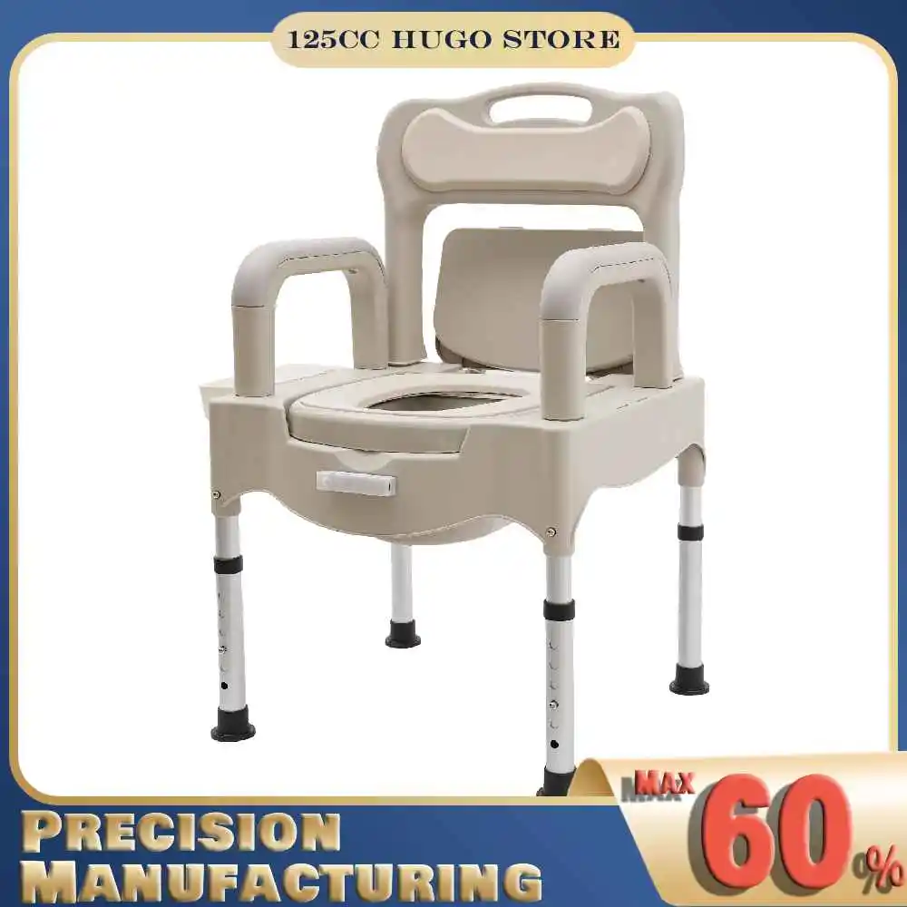 Commodes Chair Chamber Pot Chair 250kg Load Capacity Bedside Toilet Chair Height Adjustable Portable Potty Chair for Disabled
Commodes Chair Chamber Pot Chair 250kg Load Capacity Bedside Toilet Chair Height Adjustable Portable Potty Chair for Disabled