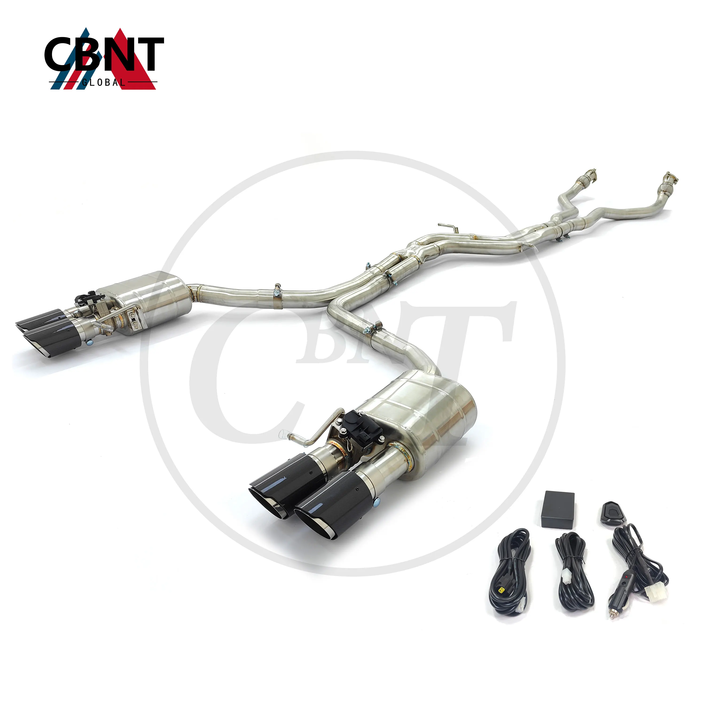 CBNT for Audi S4 S5 B8 3.0L V6 2009-2016 Exhaust System Valvetronic Catback & Front Pipe Muffler with Valve SS304 Exhaust Pipe
CBNT for Audi S4 S5 B8 3.0L V6 2009-2016 Exhaust System Valvetronic Catback & Front Pipe Muffler with Valve SS304 Exhaust Pipe