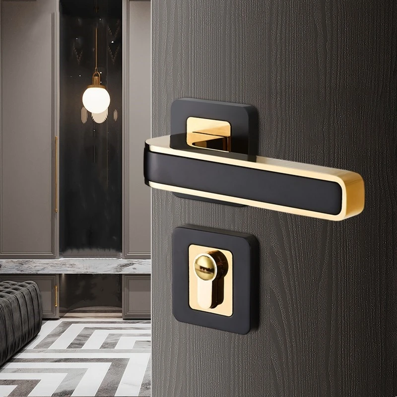 Door Handle Black and Gold Door Lever Set Home House Bedroom Wood Door Handle Lock Set handles Interior Door House
Door Handle Black and Gold Door Lever Set Home House Bedroom Wood Door Handle Lock Set handles Interior Door House