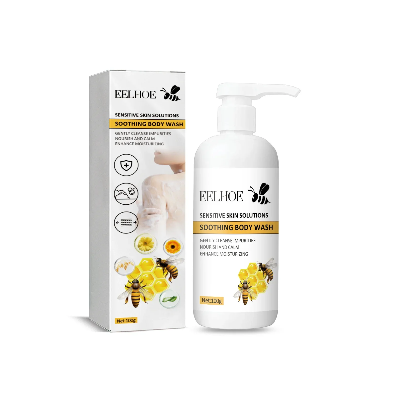 Sdotter New Honey Shower Gel Cleaning Body Wash Skin Whitening Scrub Exfoliating Dry Moisturizing Bath Foam Itching Rejuvenation
Sdotter New Honey Shower Gel Cleaning Body Wash Skin Whitening Scrub Exfoliating Dry Moisturizing Bath Foam Itching Rejuvenation