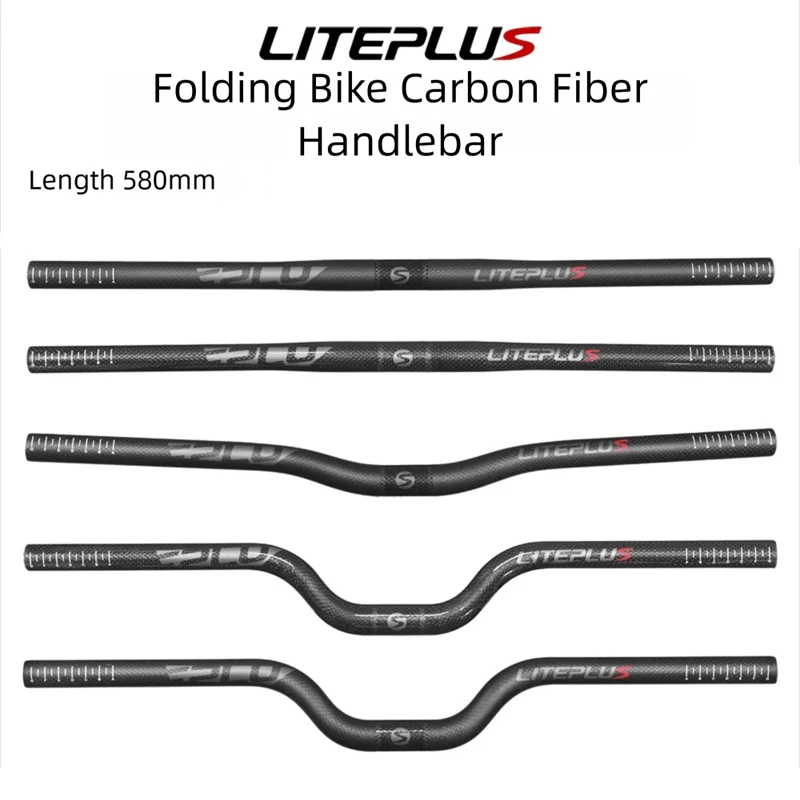 Велосипедный руль Liteplus из углеродного волокна, длина 580 мм, длина 20/50, прямой/слинский руль для складного велосипеда Brompton/DAHON 
Велосипедный руль Liteplus из углеродного волокна, длина 580 мм, длина 20/50, прямой/слинский руль для складного велосипеда Brompton/DAHON