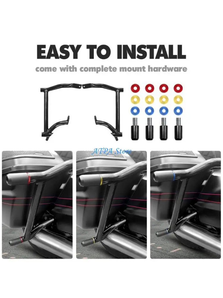U13C Fast Installation Motorcycle Side Case Protector Saddlebag Guard Crash Protector
U13C Fast Installation Motorcycle Side Case Protector Saddlebag Guard Crash Protector