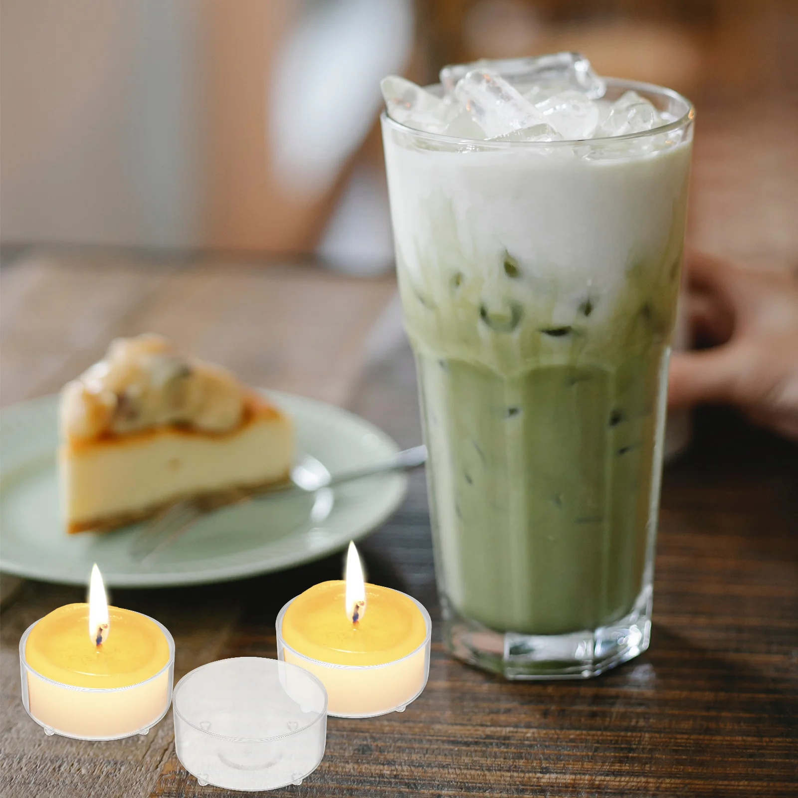 100Pcs Clear Plastic Holder Cup Stable Base Heat Resistant for Temple Church Indoor Outdoor Votive Cups
100Pcs Clear Plastic Holder Cup Stable Base Heat Resistant for Temple Church Indoor Outdoor Votive Cups