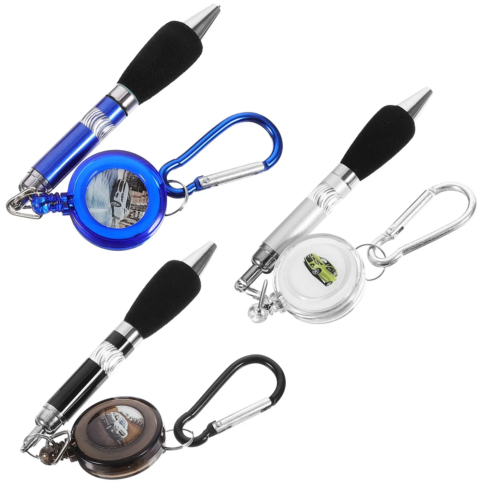5 pcs Retractable Badge Reel Pens Clip Carabiner Key Chain Purple Green Black Shell Neck Reels Belt Accessories
5 pcs Retractable Badge Reel Pens Clip Carabiner Key Chain Purple Green Black Shell Neck Reels Belt Accessories