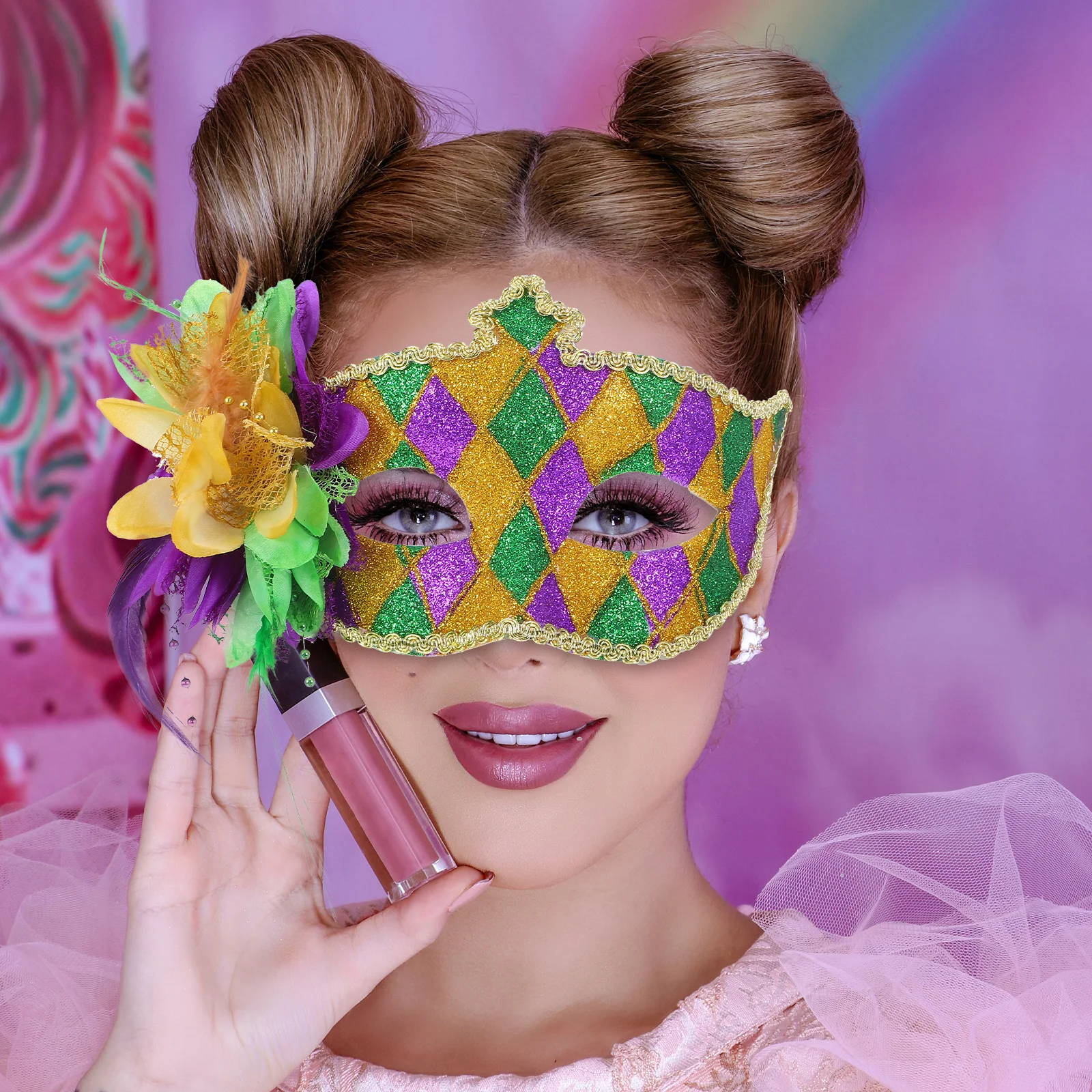 Flower Mask For Masquerade Ball Party Carnival Graduation St Patricks Day Easter Costume Dance Event Photo Props
Flower Mask For Masquerade Ball Party Carnival Graduation St Patricks Day Easter Costume Dance Event Photo Props
