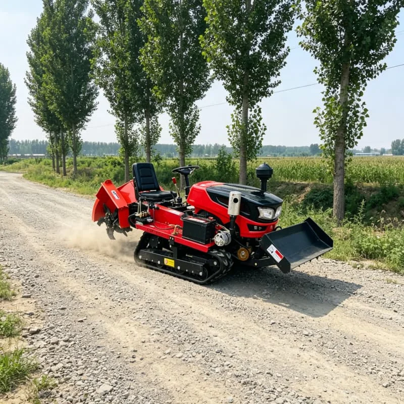 Customized Hot‑selling Tracked Rotary Tiller, Energy‑saving High‑power Rotary Tiller, Tracked Tractor for Deep Farmland Tillage
Customized Hot‑selling Tracked Rotary Tiller, Energy‑saving High‑power Rotary Tiller, Tracked Tractor for Deep Farmland Tillage