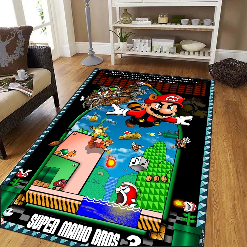 MINISO Super Mario Game Printed Large Area Rug Carpets for Home Living Room Bedroom Kids Doormat Decor Crawling Carpet
MINISO Super Mario Game Printed Large Area Rug Carpets for Home Living Room Bedroom Kids Doormat Decor Crawling Carpet