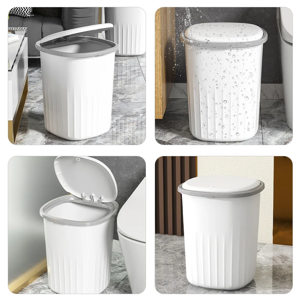 Garbage Can with Lid Stylish Narrow Design for Small Spaces Bathroom Bedroom Living Room Toilet Corner Trash Bin
Garbage Can with Lid Stylish Narrow Design for Small Spaces Bathroom Bedroom Living Room Toilet Corner Trash Bin
