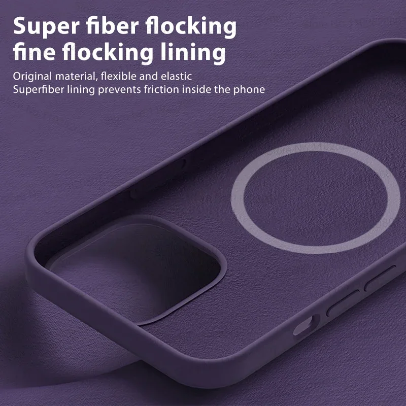 Оригинальные магнитные чехлы Magsafe для iPhone 15, 14, 13, 12, 11 Pro Max Plus, чехол с беспроводной зарядкой, жидкий силиконовый чехол, аксессуар
Оригинальные магнитные чехлы Magsafe для iPhone 15, 14, 13, 12, 11 Pro Max Plus, чехол с беспроводной зарядкой, жидкий силиконовый чехол, аксессуар
