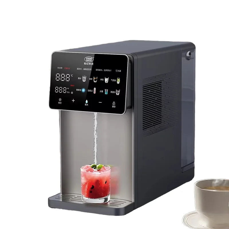 Smart Water Dispenser Hot Water Maker Machine CO2 Sparkling Water Purifier Dispenser
Smart Water Dispenser Hot Water Maker Machine CO2 Sparkling Water Purifier Dispenser