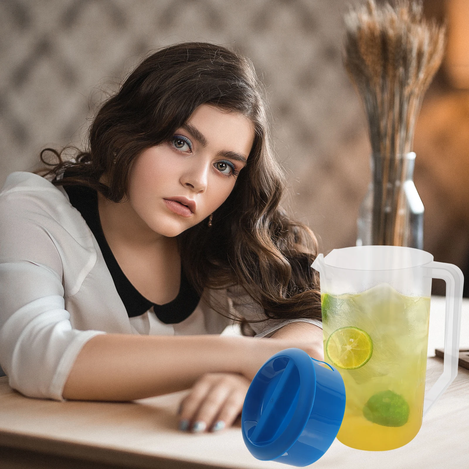 Plastic Water Pitcher Cold Jug Teapot Lid Large Capacity Transparent Kitchen Container Juice Tea Milk Beverages Lemonade Drink
Plastic Water Pitcher Cold Jug Teapot Lid Large Capacity Transparent Kitchen Container Juice Tea Milk Beverages Lemonade Drink
