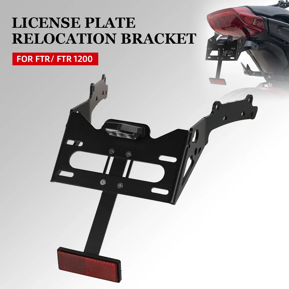 FTR-1200 Motorcycle For Indian FTR1200 FTR 1200 2019-2020-2021-2022-2023-2024 Aluminium Accessories License Plate Bracket Holder
FTR-1200 Motorcycle For Indian FTR1200 FTR 1200 2019-2020-2021-2022-2023-2024 Aluminium Accessories License Plate Bracket Holder