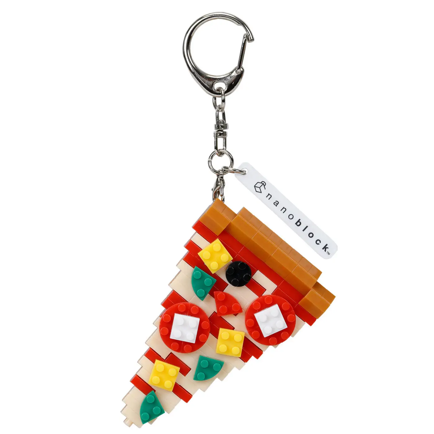 Original Nanoblock N-Fig Pizza Portable Keychain Zero Assembly Detachable Mini Figure Bag Clip Key Holder Couple Accessory Gift
Original Nanoblock N-Fig Pizza Portable Keychain Zero Assembly Detachable Mini Figure Bag Clip Key Holder Couple Accessory Gift