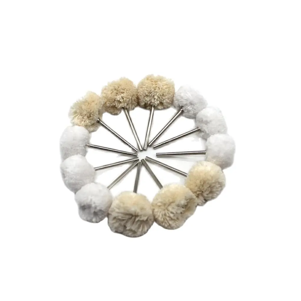 20pcs Cotton Thread Polishing Wheel for Jewelry Grinding Dremel Rotary Tools 2.35mm Shank
20pcs Cotton Thread Polishing Wheel for Jewelry Grinding Dremel Rotary Tools 2.35mm Shank