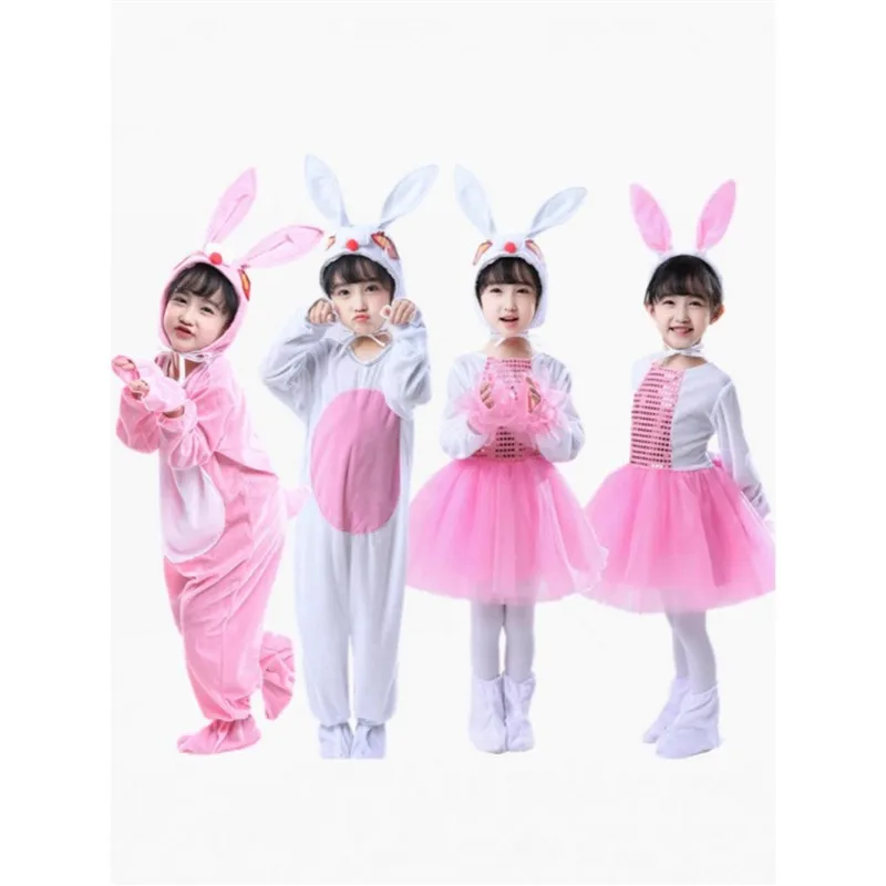 Children's Rabbit Performance Costume Cosplay Outfit Kindergarten Animal Stage Performance Halloween Show Costume Polyester
Children's Rabbit Performance Costume Cosplay Outfit Kindergarten Animal Stage Performance Halloween Show Costume Polyester