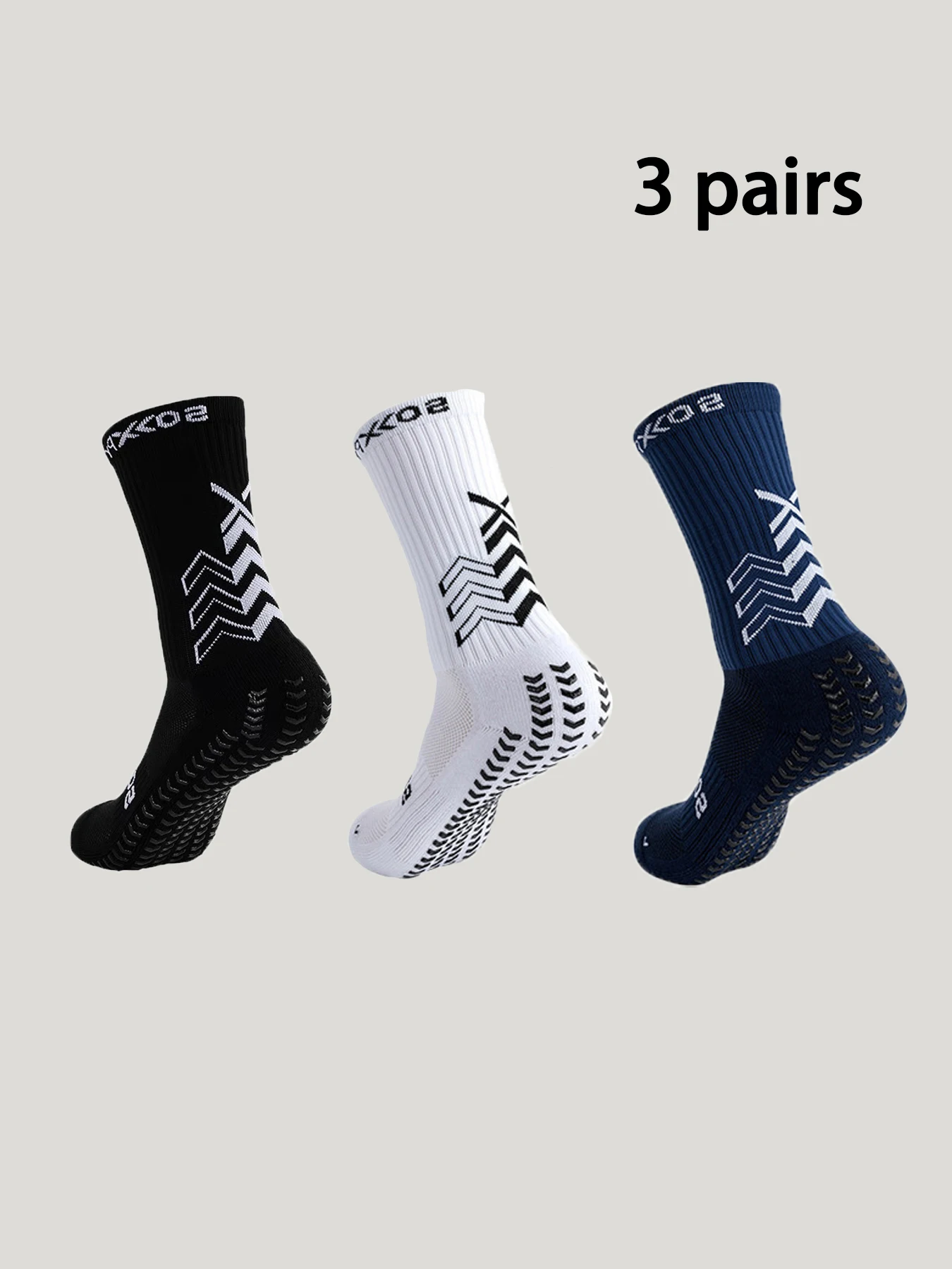 1/2/3 Pairs Soccer Socks Outdoor Fitness Basketball Socks Grip Socks Anti-slip Breathable Cycling Socks Sport Socks Men Football
1/2/3 Pairs Soccer Socks Outdoor Fitness Basketball Socks Grip Socks Anti-slip Breathable Cycling Socks Sport Socks Men Football