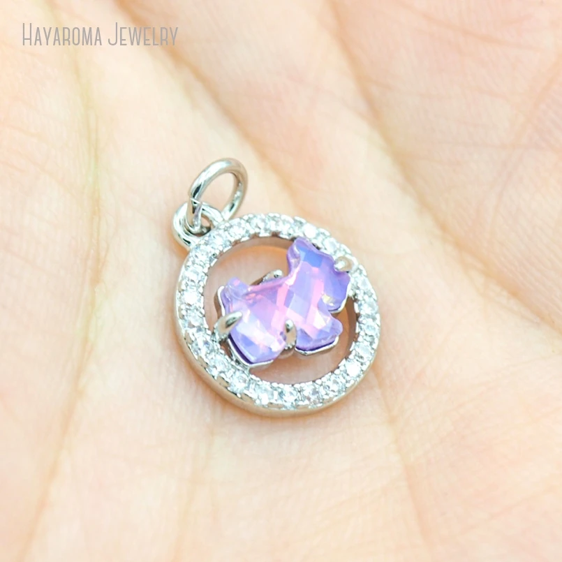 5Pcs Wholesale Silver Plated Copper Jewelry Metal Cubic Zirconia Invisible Setting Pendant Charms
5Pcs Wholesale Silver Plated Copper Jewelry Metal Cubic Zirconia Invisible Setting Pendant Charms