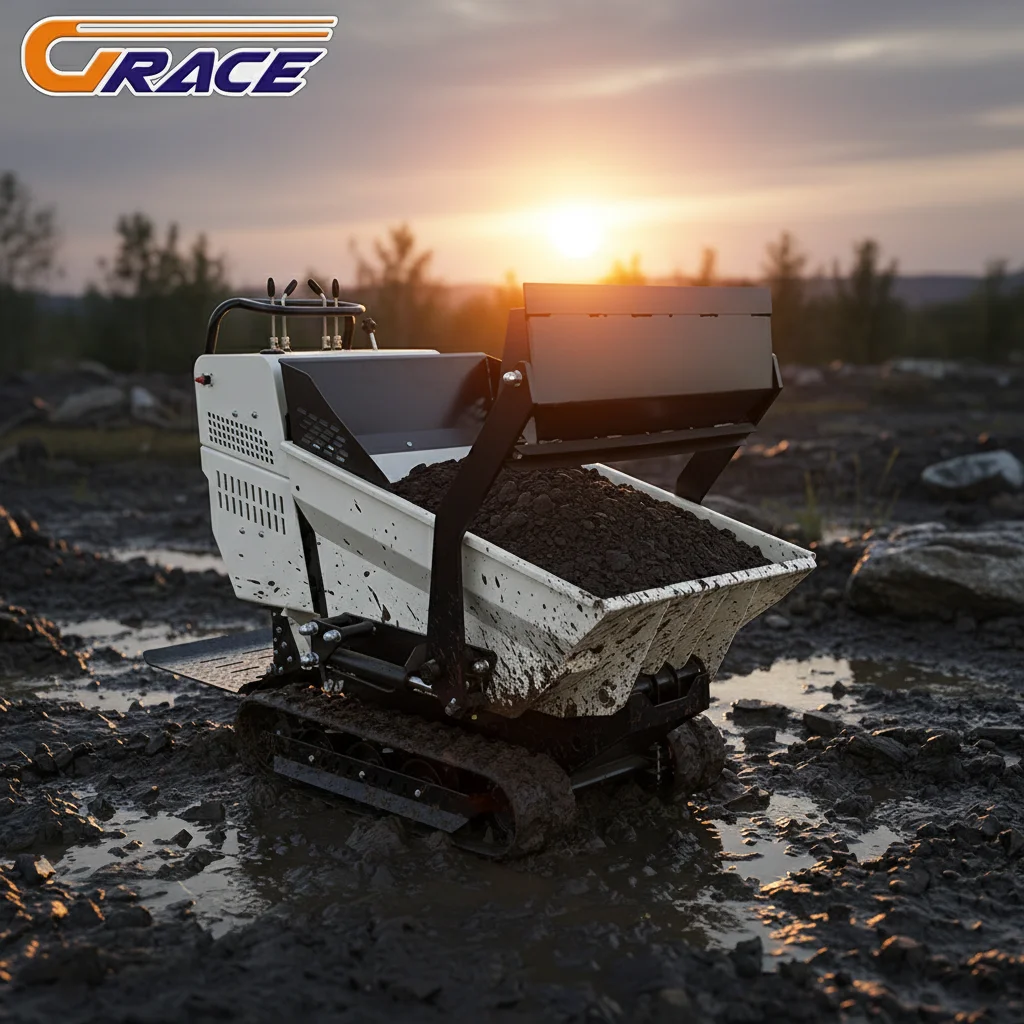 500kg Crawler Mini Dumper EPA EURO 5 Factory Direct Supply High Quality Fast Delivery
500kg Crawler Mini Dumper EPA EURO 5 Factory Direct Supply High Quality Fast Delivery
