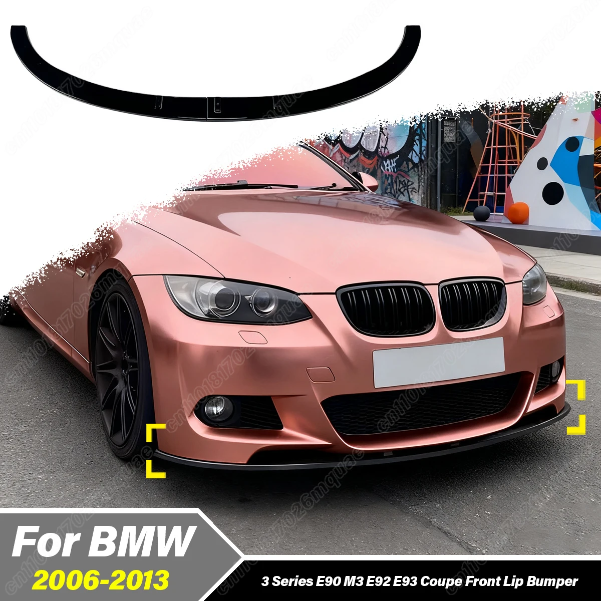 For BMW 3 Series E90 M3 E92 E93 Coupe 2006 2007 2008 2009 2010 2011 2012 2013 M Sport Car Front Bumper Splitter Lip Body Kit
For BMW 3 Series E90 M3 E92 E93 Coupe 2006 2007 2008 2009 2010 2011 2012 2013 M Sport Car Front Bumper Splitter Lip Body Kit