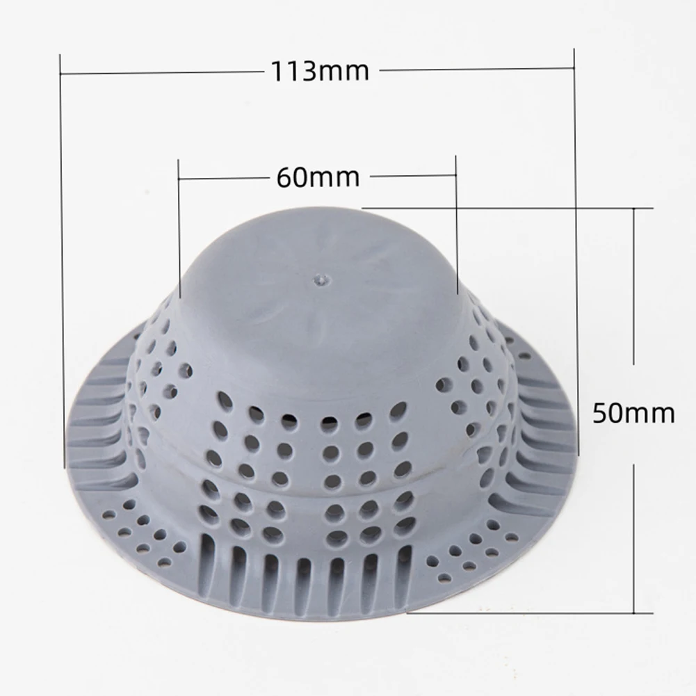 Silicone Hair Catcher Drain Protector with Collapsible Design for Shower and Bathtub Floor Drains to Trap Hair and Debris Easily
Silicone Hair Catcher Drain Protector with Collapsible Design for Shower and Bathtub Floor Drains to Trap Hair and Debris Easily