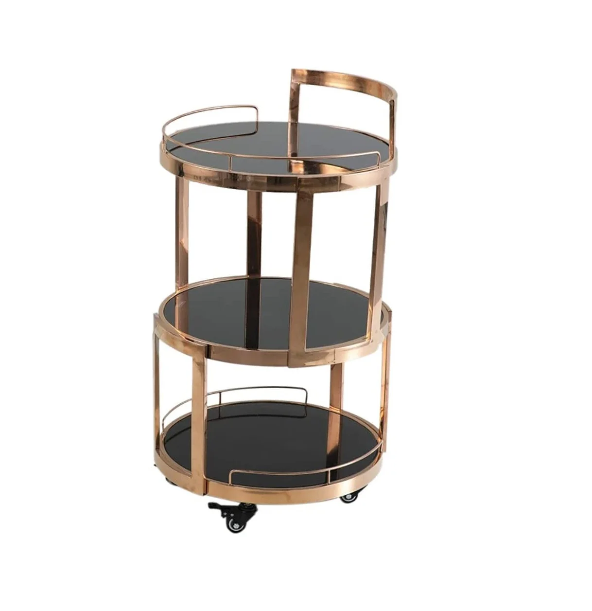 Luxury Stainless Steel Trolley bar Cart for Home Catering Hotel Restaurant Kitchen Food Serving Trolley Wine & Glasses Holders 
Luxury Stainless Steel Trolley bar Cart for Home Catering Hotel Restaurant Kitchen Food Serving Trolley Wine & Glasses Holders