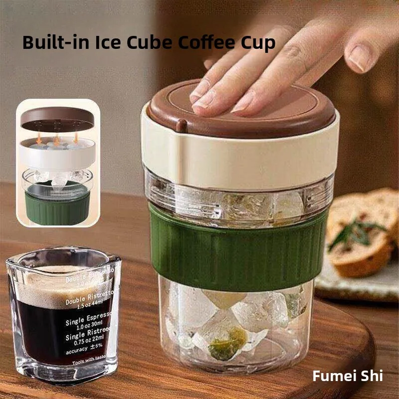 Portable Coffee Cup with Ice Maker Built-In Sealed Ice Tray On-The-Go Ice Cup Kitchen Appliance Ice Tray/ice Bag Ice Cup
Portable Coffee Cup with Ice Maker Built-In Sealed Ice Tray On-The-Go Ice Cup Kitchen Appliance Ice Tray/ice Bag Ice Cup