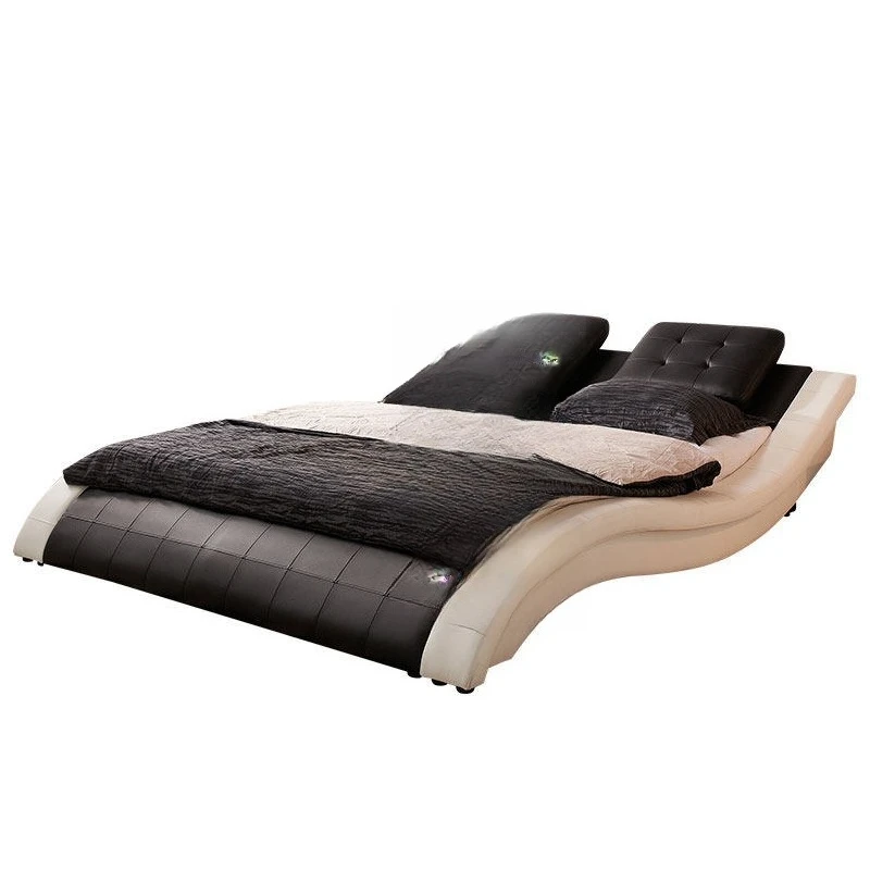 minimalist creative double bed, 1.8m large apartment, personalized master bedroom, light luxury wedding bed B108
minimalist creative double bed, 1.8m large apartment, personalized master bedroom, light luxury wedding bed B108