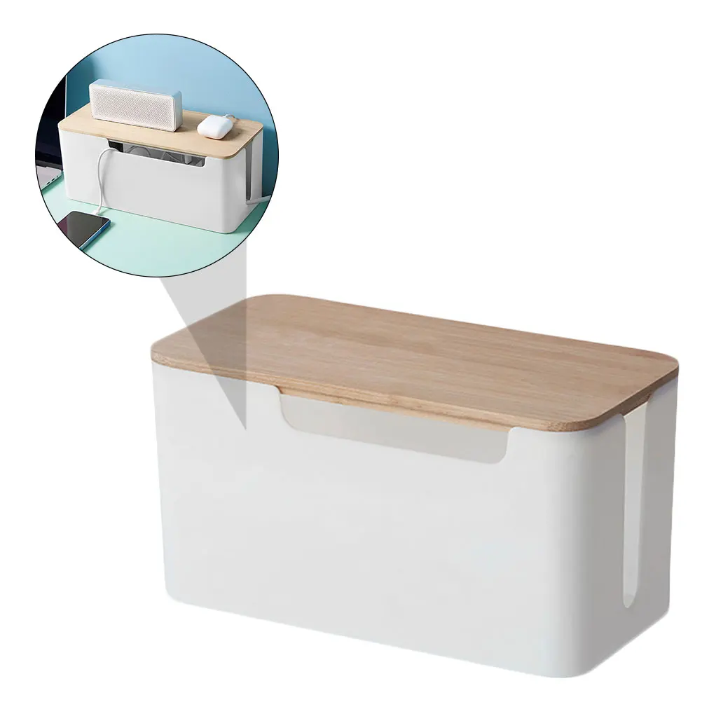 1pc Cable Management Wall Mounted Usb Cord Organizer Socket Wire Box For Chargers Power Cables With Large Opening Heat
1pc Cable Management Wall Mounted Usb Cord Organizer Socket Wire Box For Chargers Power Cables With Large Opening Heat
