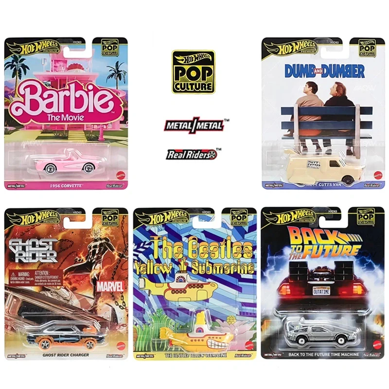 Hot Wheels Cars HXD63-H Time Machine/Yellow Submarine/1956 Corvette/Van/Rider Charger 1/64 Metal Die-cast Model Toy Vehicles
Hot Wheels Cars HXD63-H Time Machine/Yellow Submarine/1956 Corvette/Van/Rider Charger 1/64 Metal Die-cast Model Toy Vehicles