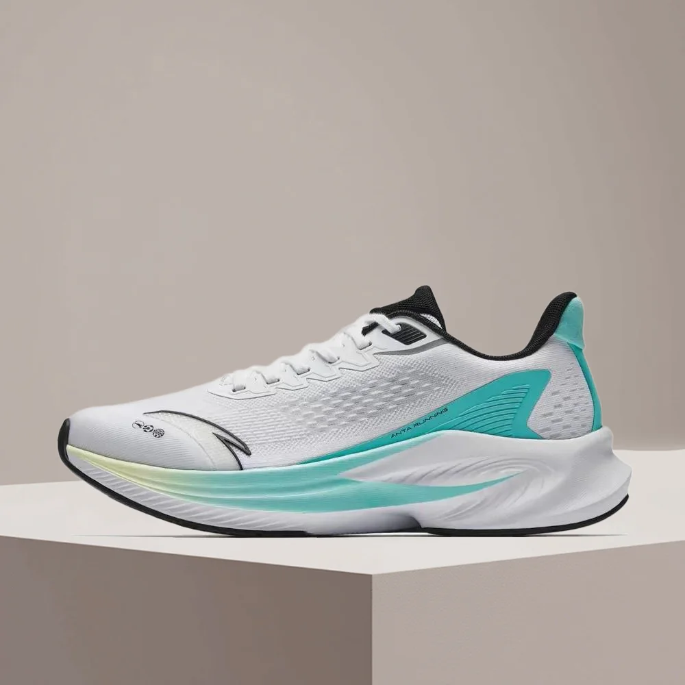 Anta Venom 6 Men's Running Shoes – Comfortable, Cushioned, Slip-Resistant, Breathable & Lightweight, White/Blue 912515511-1
Anta Venom 6 Men's Running Shoes – Comfortable, Cushioned, Slip-Resistant, Breathable & Lightweight, White/Blue 912515511-1