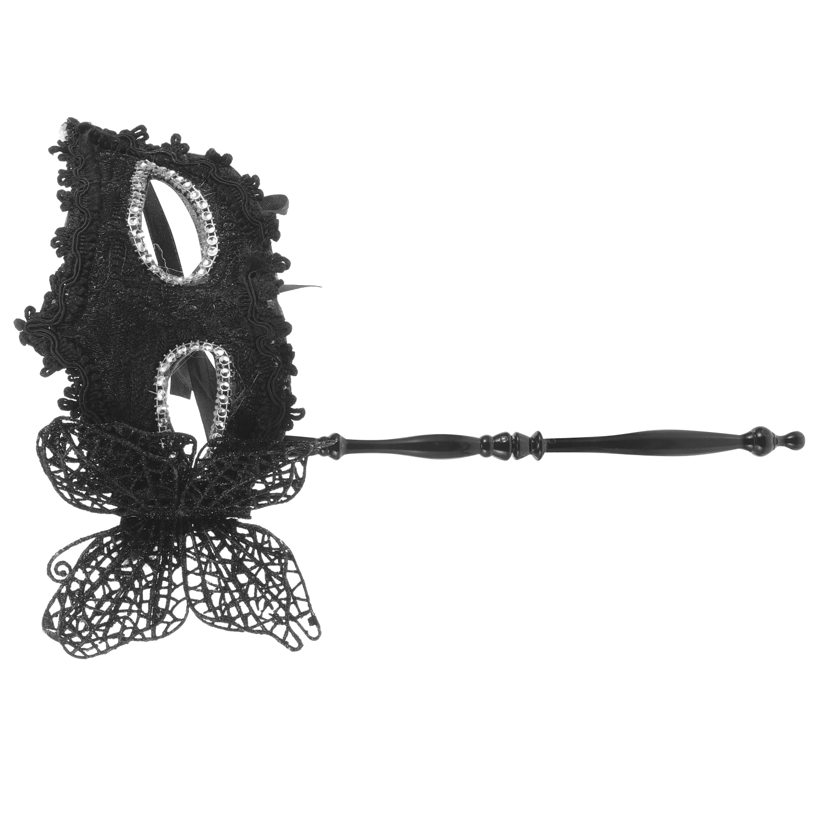 With Stick Costume Prom Dancing Party Women Half Face Mask Masquerade Cosplay Costume Prop For Halloween Carnival Birthday
With Stick Costume Prom Dancing Party Women Half Face Mask Masquerade Cosplay Costume Prop For Halloween Carnival Birthday