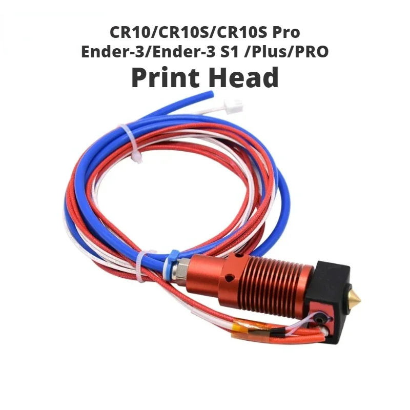 Creality CR-10S/Pro CR-10 MAX CR-10S pro V2 Upgrade Hotend Kit - Wear Resistant Brass 0.4mm Nozzle for 3D Printer
Creality CR-10S/Pro CR-10 MAX CR-10S pro V2 Upgrade Hotend Kit - Wear Resistant Brass 0.4mm Nozzle for 3D Printer