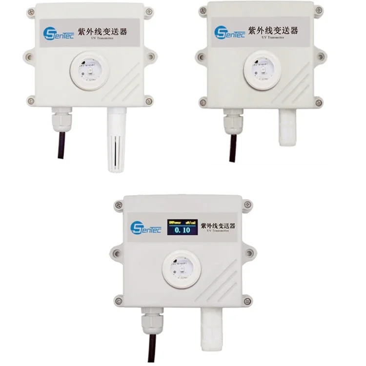 SENTEC 0-5v 4-20ma Rs485 Uv Light Intensity Transmitter Temperature and Humidity Meter Solar Ultraviolet Sensor Monitoring
SENTEC 0-5v 4-20ma Rs485 Uv Light Intensity Transmitter Temperature and Humidity Meter Solar Ultraviolet Sensor Monitoring