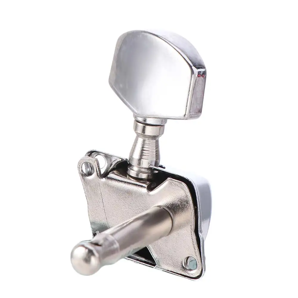 Semi-closed Guitar String Peg Machine Heads Locking Tuners String Tuning Pegs Silver Zinc Alloy String Button Tuner
Semi-closed Guitar String Peg Machine Heads Locking Tuners String Tuning Pegs Silver Zinc Alloy String Button Tuner