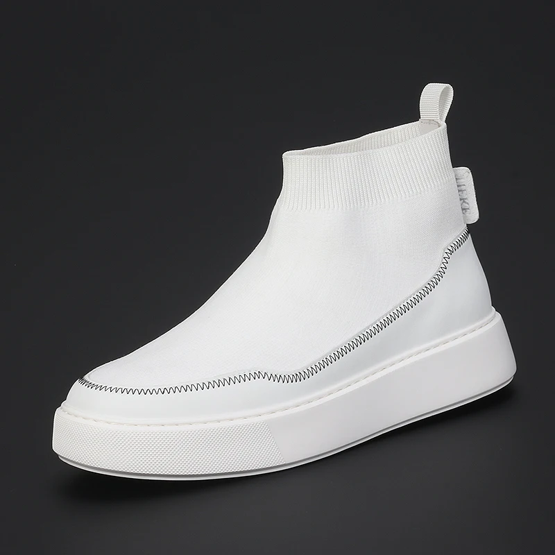 Fashion New Breathable High Top Casual Shoes Thick Soles Increase Net Cloth Shoes All Comfortable Fashionable Men's Shoes
Fashion New Breathable High Top Casual Shoes Thick Soles Increase Net Cloth Shoes All Comfortable Fashionable Men's Shoes