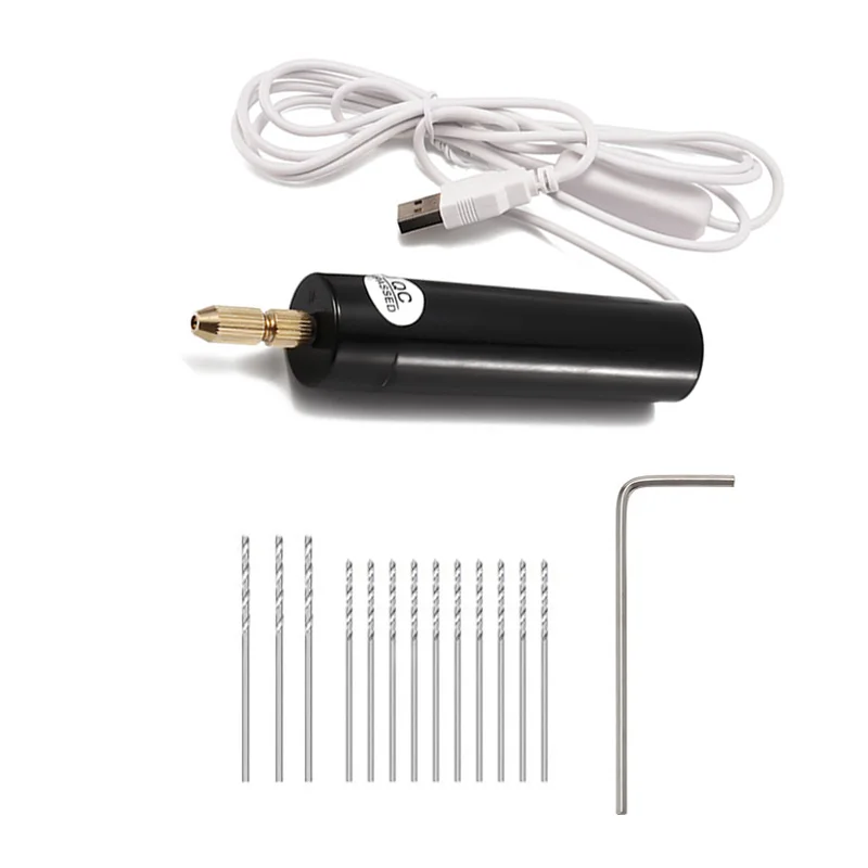 Portable Comfortable Workshop Equipment Electric Hand Drill Electric Drill Set Small 0.7-1.2mm 15 Pcs Brand New
Portable Comfortable Workshop Equipment Electric Hand Drill Electric Drill Set Small 0.7-1.2mm 15 Pcs Brand New