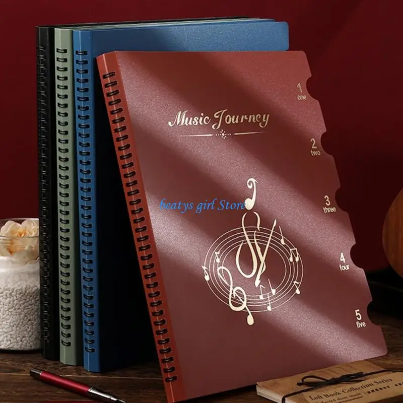 C7AB Plastic Music Sheet Storage With Non Reflective Transparent Sleeves And Easy Replacement Music File Folders
C7AB Plastic Music Sheet Storage With Non Reflective Transparent Sleeves And Easy Replacement Music File Folders