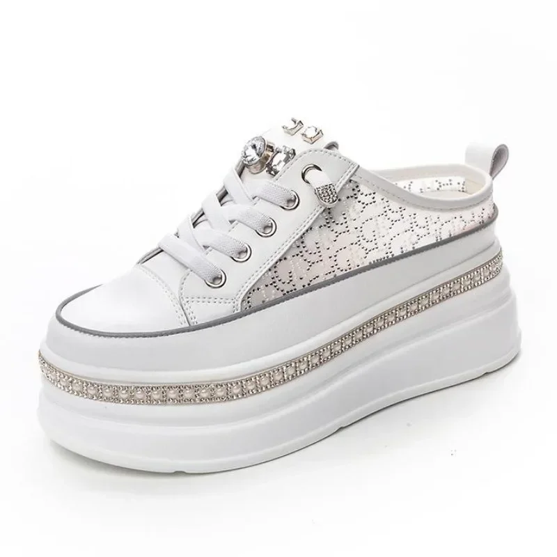 Женские сандалии 7 см, кроссовки на платформе, сандалии на танкетке, женские шлепанцы, летняя обувь 2025 года, обувь с воздушной сеткой, туфли-лодочки, дышащие тапочки
Женские сандалии 7 см, кроссовки на платформе, сандалии на танкетке, женские шлепанцы, летняя обувь 2025 года, обувь с воздушной сеткой, туфли-лодочки, дышащие тапочки