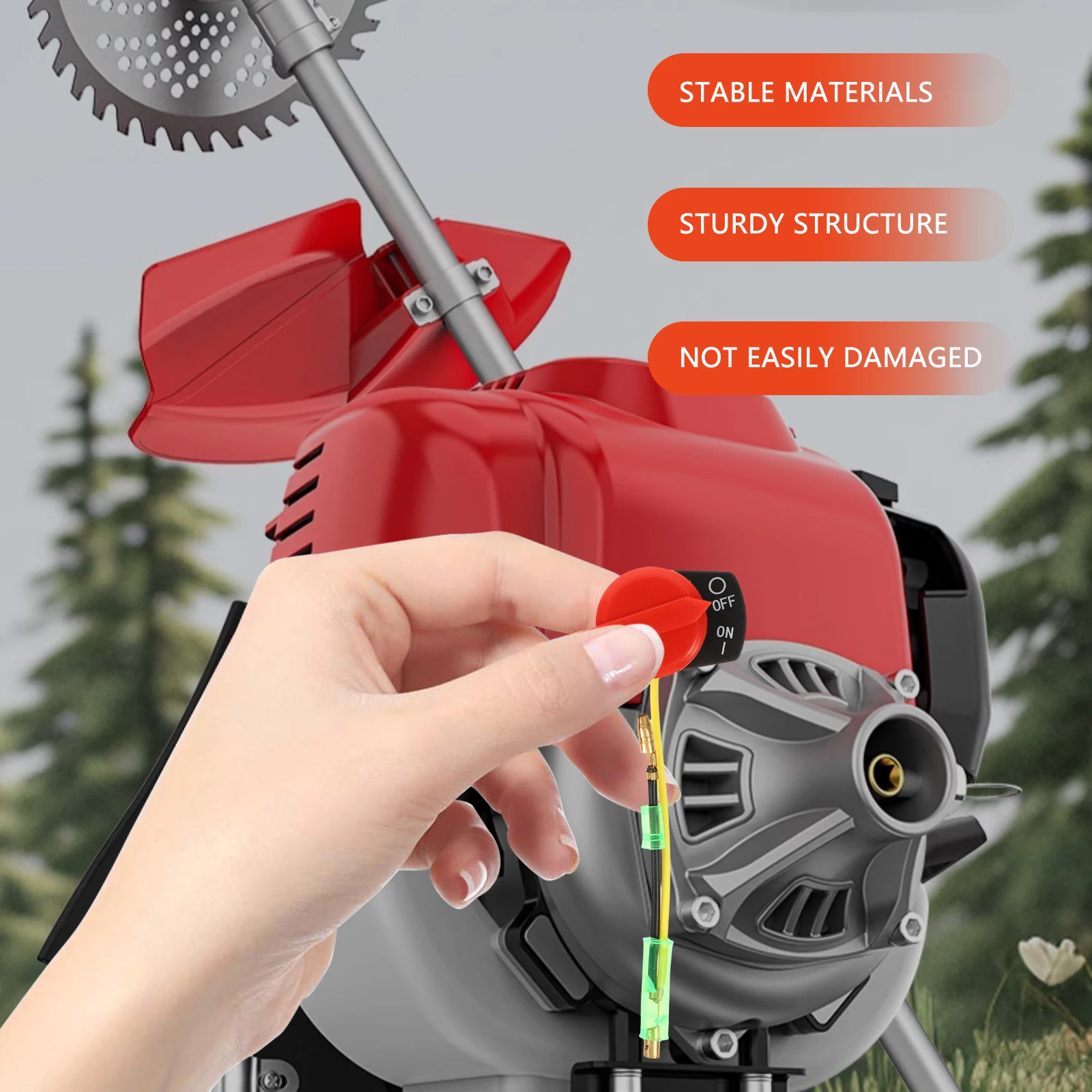 6pcs Dual- Switch for Garden Tractor Pump Copper Engine Compatible Reliable Durable Machines Parts
6pcs Dual- Switch for Garden Tractor Pump Copper Engine Compatible Reliable Durable Machines Parts