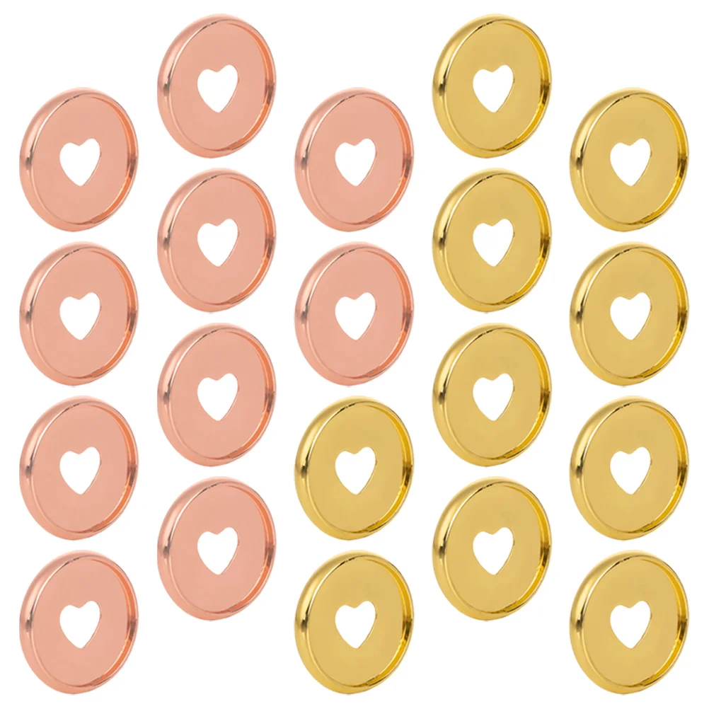 20pcs 24mm Heart Shape Photo Album Buckles Glossy Electroplated Discbound Rings Notebook Planner Supplies Golden Rose Gold
20pcs 24mm Heart Shape Photo Album Buckles Glossy Electroplated Discbound Rings Notebook Planner Supplies Golden Rose Gold