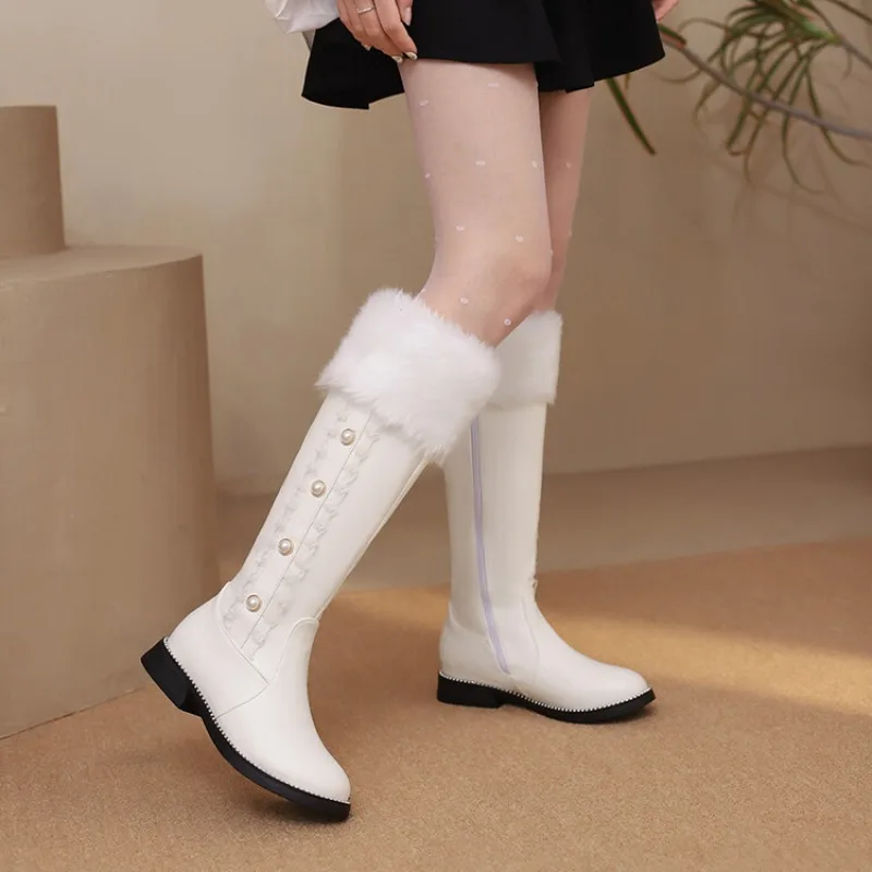 New Girls Boots Children's Fashion Formal Student Performance Dance Outdoor Knee High Boots Princess Kids Boots Baby Winter
New Girls Boots Children's Fashion Formal Student Performance Dance Outdoor Knee High Boots Princess Kids Boots Baby Winter