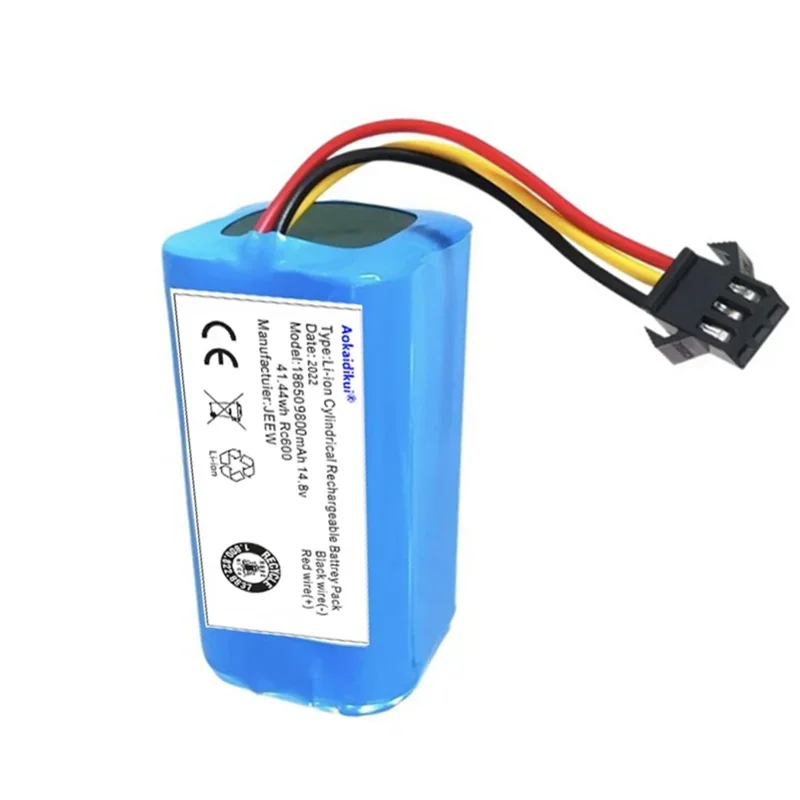 9800mAh Li-ion Battery For ABIR X5 X6 Robot Vacuum Cleaner Accumulator Accessories New 18650 Battery
9800mAh Li-ion Battery For ABIR X5 X6 Robot Vacuum Cleaner Accumulator Accessories New 18650 Battery