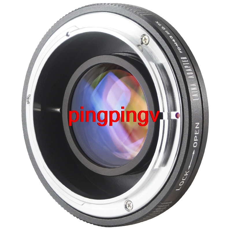 Адаптер-редуктор Focal Reducer Speed Booster Turbo для объективов Canon FD FL к камерам Olympus Panasonic GF7 GH5 GX8 E-PL3 EM1 EM5 EM10
Адаптер-редуктор Focal Reducer Speed Booster Turbo для объективов Canon FD FL к камерам Olympus Panasonic GF7 GH5 GX8 E-PL3 EM1 EM5 EM10
