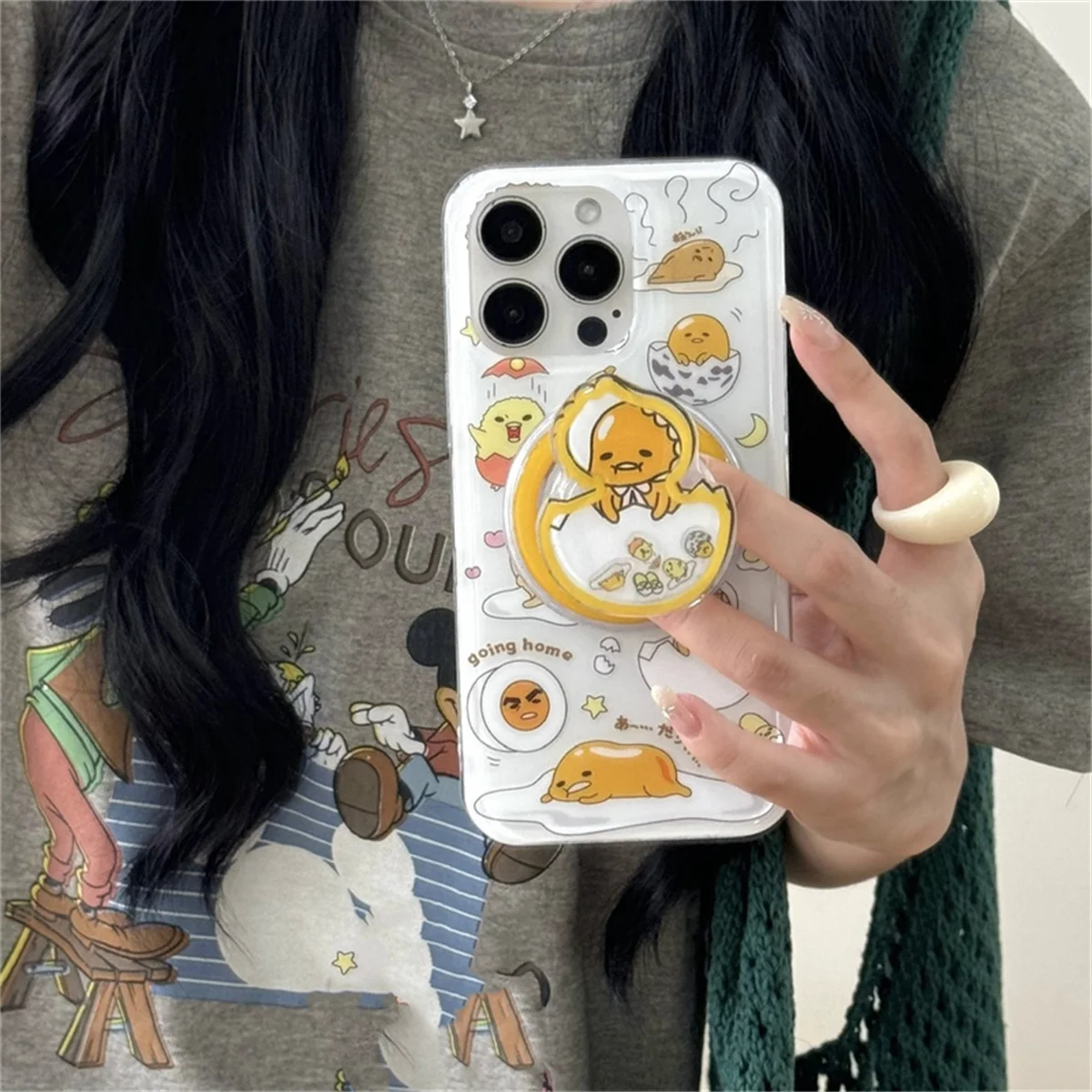 Funny Cute Egg Magnetic Stand Holder Phone Case For iPhone 16 Pro 13 14 Pro 15 Pro Max Cover Cartoon Cases for Magsafe
Funny Cute Egg Magnetic Stand Holder Phone Case For iPhone 16 Pro 13 14 Pro 15 Pro Max Cover Cartoon Cases for Magsafe