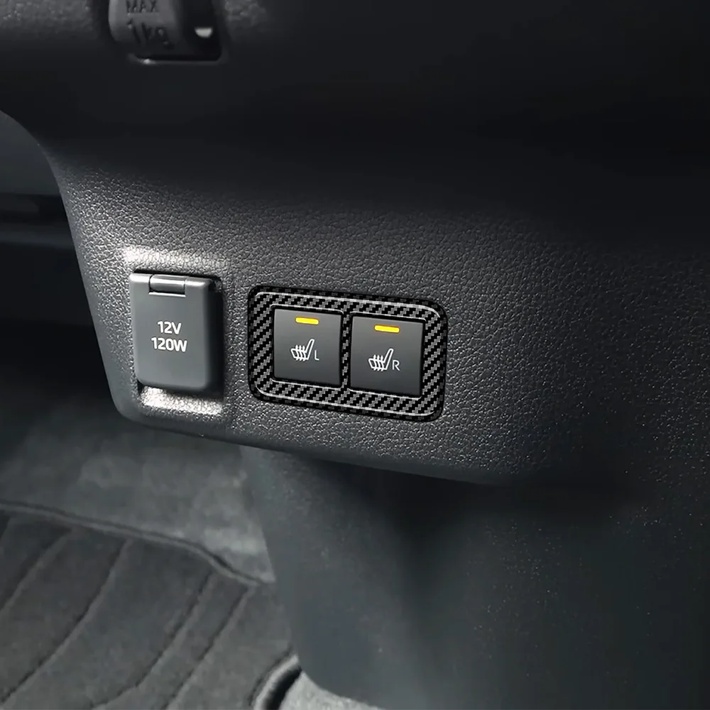 For Daihatsu MOVE 2025 2026 ABS Carbonfiber Black Center Control Multifunction Button Frame Cover Heat Adjust panel Accessories
For Daihatsu MOVE 2025 2026 ABS Carbonfiber Black Center Control Multifunction Button Frame Cover Heat Adjust panel Accessories