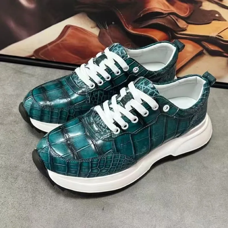Новинка 2025 года: Модные мужские повседневные туфли из крокодиловой кожи, мужские кроссовки из натуральной кожи pdd780
Новинка 2025 года: Модные мужские повседневные туфли из крокодиловой кожи, мужские кроссовки из натуральной кожи pdd780