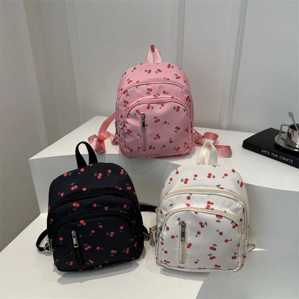 Portable Cherry Pattern Fashion Backpacks Adjustable Strap Nylon Women’s Backpack Large Capacity Shoulder Bag
Portable Cherry Pattern Fashion Backpacks Adjustable Strap Nylon Women’s Backpack Large Capacity Shoulder Bag
